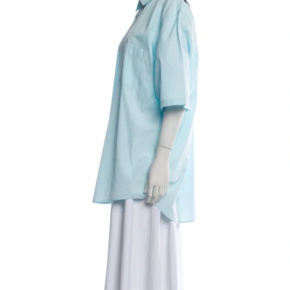 Balenciaga logo, brand new unisex button down shirt